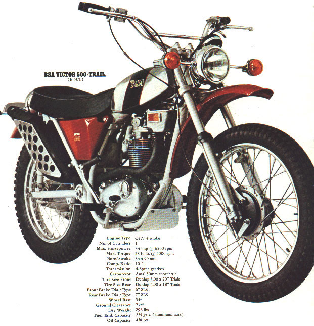 BSA B50MX